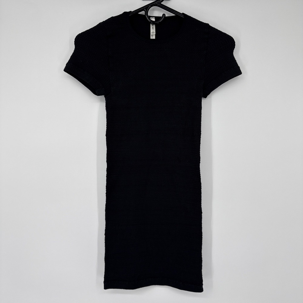 NWOT Sunday Best Artizia Mini Dress Womens Small Bodycon Knit Goth Punk Romantic
